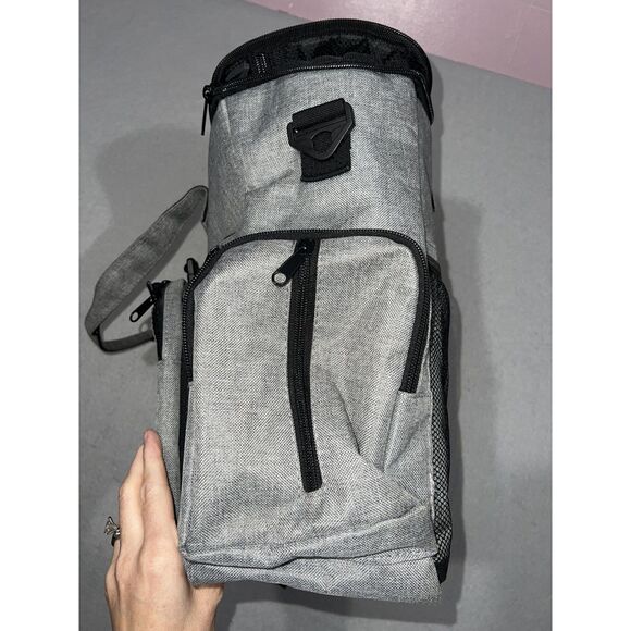 Modoker Overnight Travel Bag Gray Diaper Bag Weekender - Picture 3 of 6